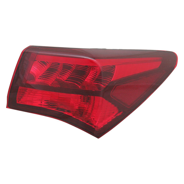 2015-2017 Acura TLX Passenger Side Tail Light Assembly Outer - AC2805106-Partify-Painted-Replacement-Body-Parts