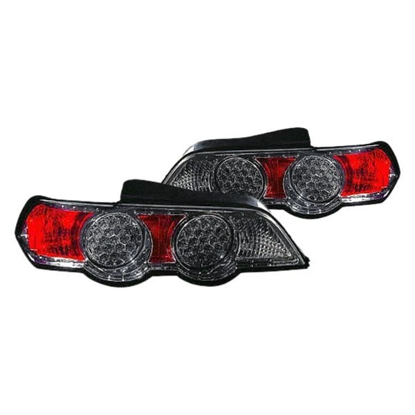 2002-2004 Acura RSX Tail Light Set Led Chrome - AC2811116-Partify-Painted-Replacement-Body-Parts