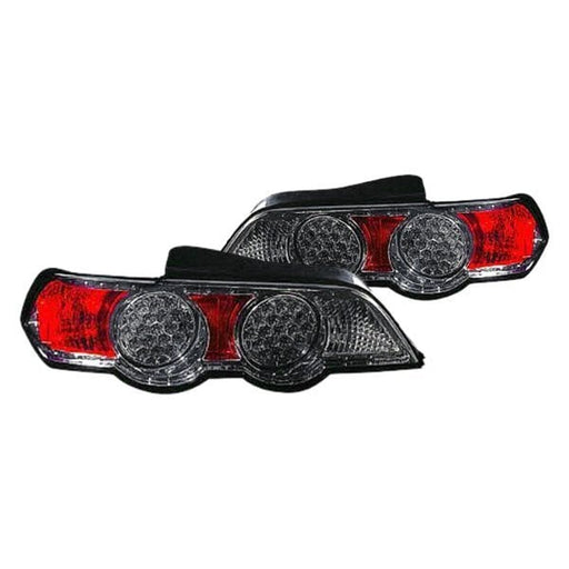2002-2004 Acura RSX Tail Light Set Led Chrome - AC2811116-Partify-Painted-Replacement-Body-Parts