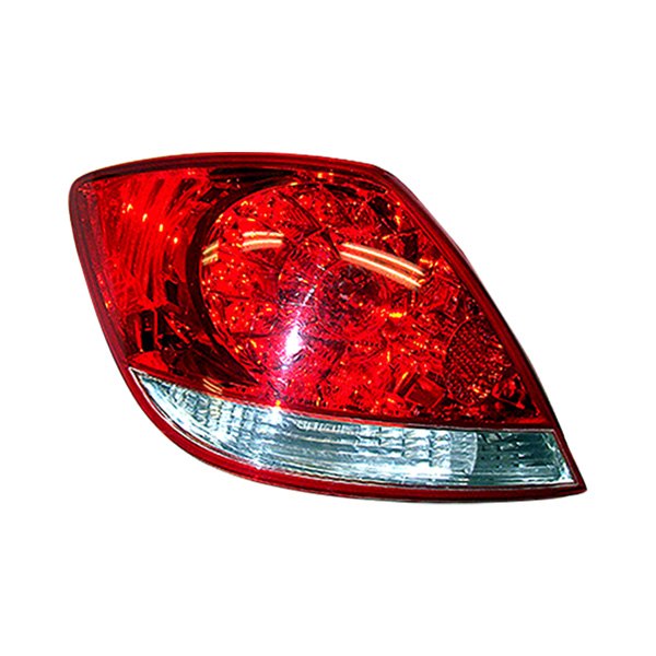 2005-2008 Acura RL Driver Side Tail Light Housing Includes Lens - AC2818115-Partify-Painted-Replacement-Body-Parts