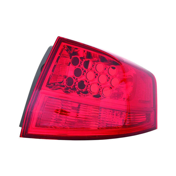 2007-2009 Acura MDX Passenger Side Tail Light Housing On Quarter Panel Includes Lens - AC2819114-Partify-Painted-Replacement-Body-Parts