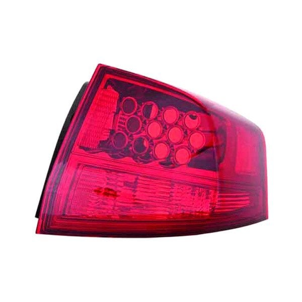 2010-2013 Acura MDX Passenger Side Tail Light Housing On Body Includes Lens - AC2819117-Partify-Painted-Replacement-Body-Parts