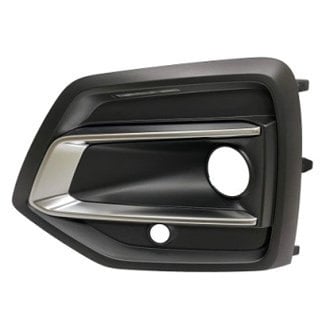 2021-2023 Audi Q5 Front Driver Side Bumper Insert W/O S-Line Pkg Outer Grille Chrome - AU1038150-Partify-Painted-Replacement-Body-Parts