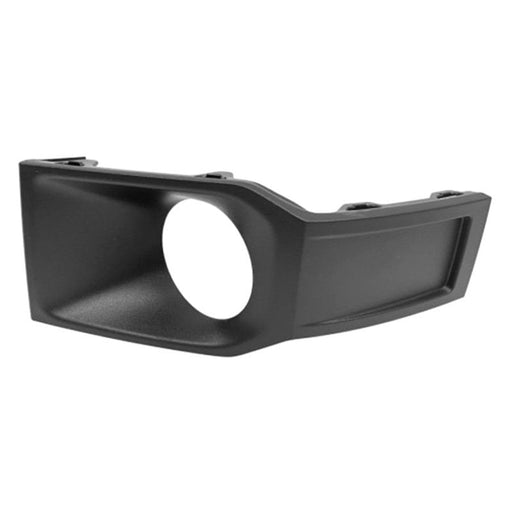 2017-2019 Audi Q7 Front Driver Side Bumper Insert W/O S-Line Pkg W/Adaptive Cruise Control Fog Lamp Bezel Anthracite - AU1038151-Partify-Painted-Replacement-Body-Parts