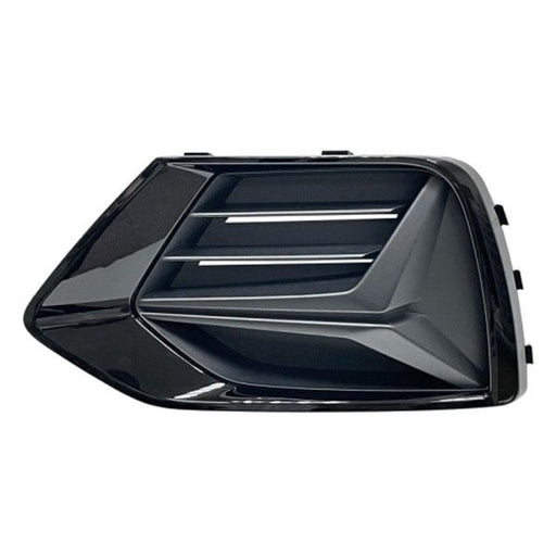 2019-2023 Audi Q3 Front Driver Side Bumper Insert Outer Grille Glossy - AU1038155-Partify-Painted-Replacement-Body-Parts