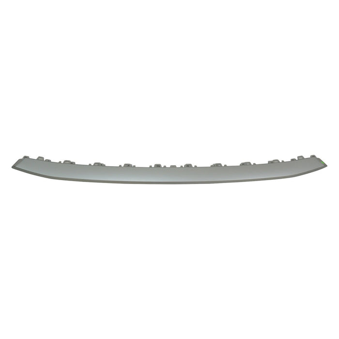 2018-2019 Audi RS5 Front Spoiler Center Spoiler Lower Matte Aluminum - AU1093108-Partify-Painted-Replacement-Body-Parts