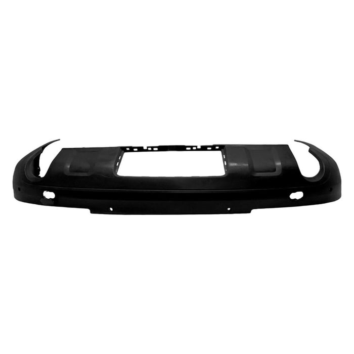 2007-2009 Audi Q7 Rear Lower Bumper W/O S-Line Pkg W/Parking Aid Textured - AU1115112-Partify-Painted-Replacement-Body-Parts