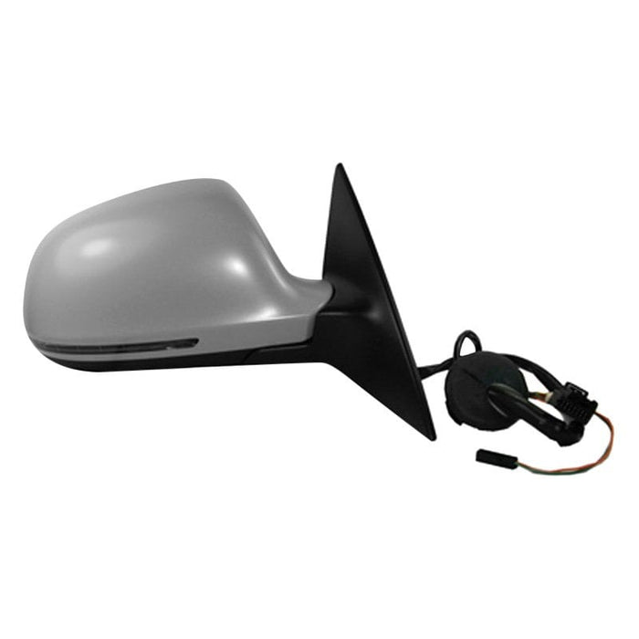 2009-2011 Audi A6/S6 Passenger Side Door Mirror W/S/Lamp W/P/Lamp W/O Ldw Memory Pwr-Fold W/O Dimming Assembly - AU1321112-Partify-Painted-Replacement-Body-Parts