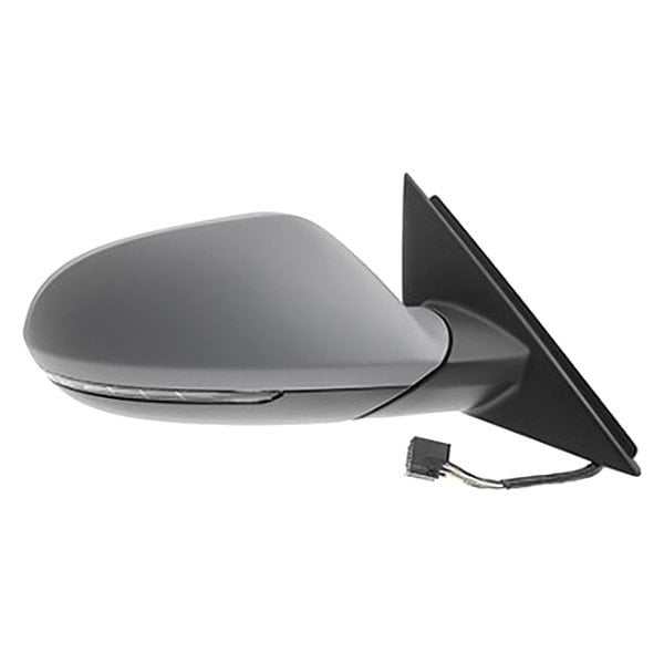 2012-2016 Audi A6/S6 Passenger Side Door Mirror W/O Side View Camera W/Mem From 11-7-11 W/O Auto Dimming Assembly - AU1321131-Partify-Painted-Replacement-Body-Parts