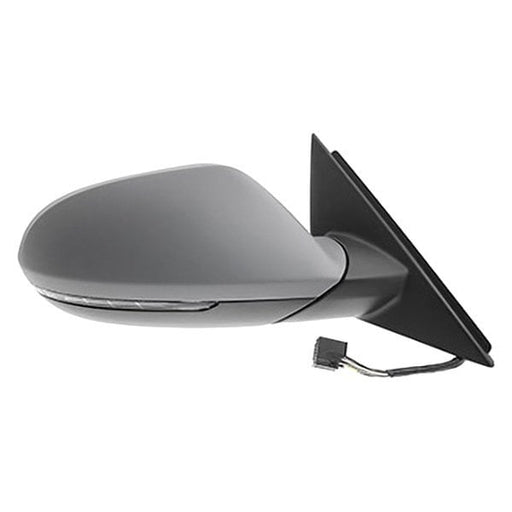 2012-2016 Audi A6/S6 Passenger Side Door Mirror W/O Side View Camera W/Mem From 11-7-11 W/O Auto Dimming Assembly - AU1321131-Partify-Painted-Replacement-Body-Parts