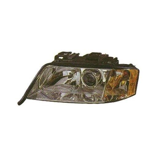 1998-2001 Audi A6 Driver Side Headlight Assembly Halogen Composite 2.8L V6 FWD - AU2502108-Partify-Painted-Replacement-Body-Parts