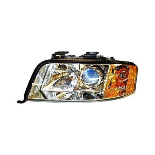 2002-2004 Audi A6 Driver Side Headlight Assembly Halogen Composite 3L V6 FWD - AU2502115-Partify-Painted-Replacement-Body-Parts