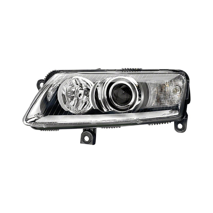 2005-2008 Audi A6 Driver Side Headlight Assembly W/Hid Lamp W/O Auto Level W/O Igniter/Bulb From Ch# 5125001 Composite 4 Door Sedan - AU2502121-Partify-Painted-Replacement-Body-Parts