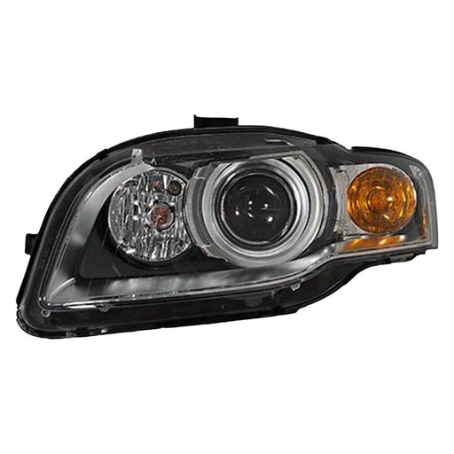2005-2009 Audi A4/RS4/S4 Driver Side Headlight Assembly W/Hid W/Curve Lighting Composite Convertible/Sedan - AU2502123-Partify-Painted-Replacement-Body-Parts