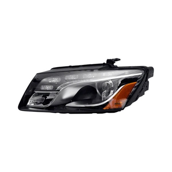 2010-2012 Audi Q5 Driver Side Headlight Assembly Bi-Xenon W/Curve Lighting From 11-16-09 Composite - AU2502147-Partify-Painted-Replacement-Body-Parts