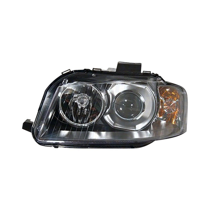 2006-2008 Audi A3 Driver Side Headlight Assembly Xenon W/O Curve Lighting Composite - AU2502153-Partify-Painted-Replacement-Body-Parts