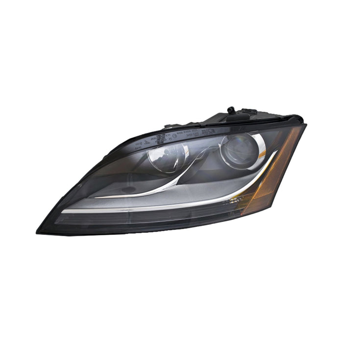 2008-2015 Audi TT Quattro Driver Side Headlight Assembly Halogen W/Dark Tail Lamp Lens Composite - AU2502159-Partify-Painted-Replacement-Body-Parts