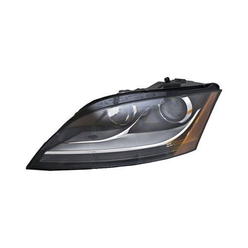 2008-2015 Audi TT Quattro Driver Side Headlight Assembly Halogen W/Dark Tail Lamp Lens Composite - AU2502159-Partify-Painted-Replacement-Body-Parts