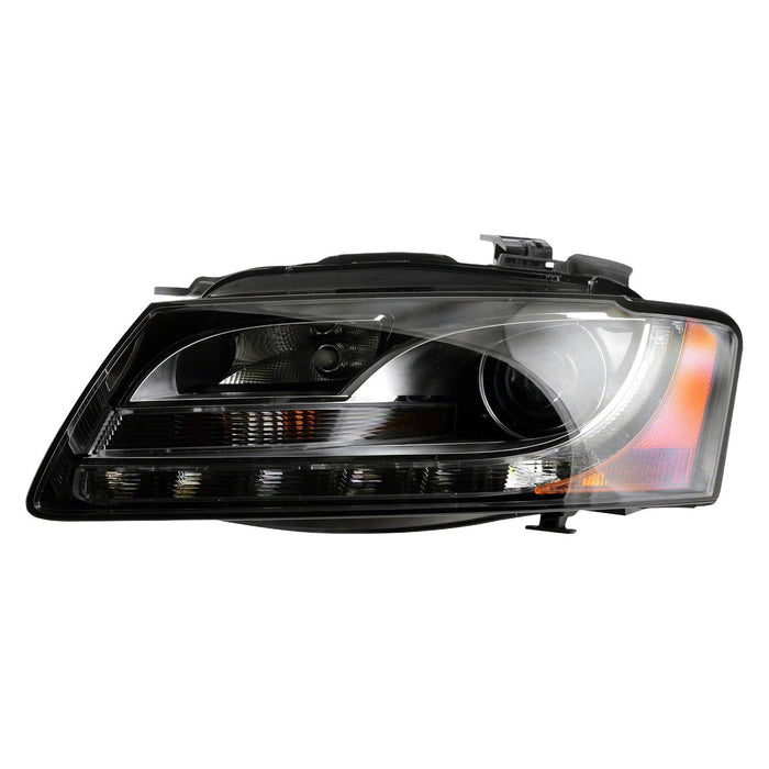 2008-2012 Audi A5 Quattro/S5 Driver Side Headlight Assembly Xenon W/O Curve Lighting Composite Convertible/Coupe - AU2502161-Partify-Painted-Replacement-Body-Parts