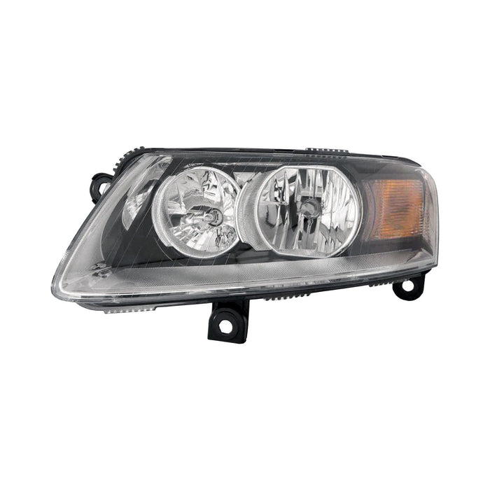 2009-2011 Audi A6/S6 Driver Side Headlight Assembly Halogen Composite - AU2502162-Partify-Painted-Replacement-Body-Parts