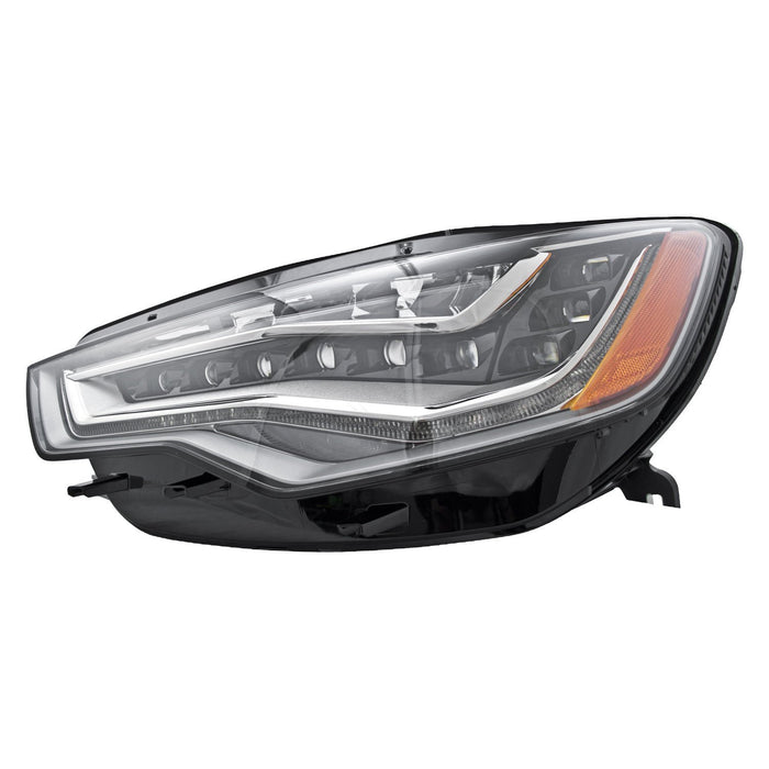 2012-2015 Audi A6/S6 Driver Side Headlight Assembly Led Composite - AU2502172-Partify-Painted-Replacement-Body-Parts