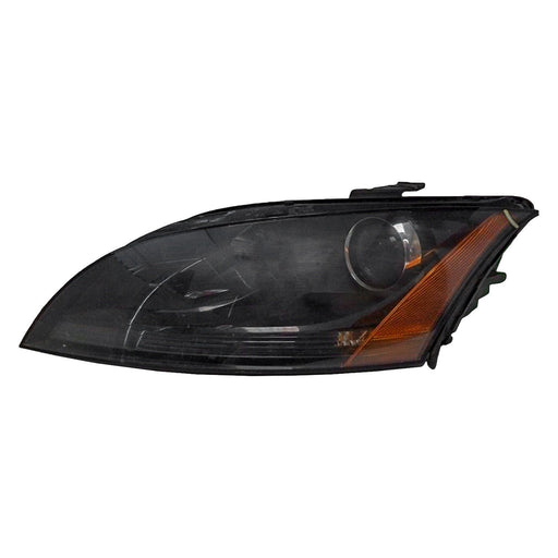 2008-2014 Audi TT Quattro Driver Side Headlight Assembly Halogen W/Red Tail Lamp Lens Composite - AU2502180-Partify-Painted-Replacement-Body-Parts
