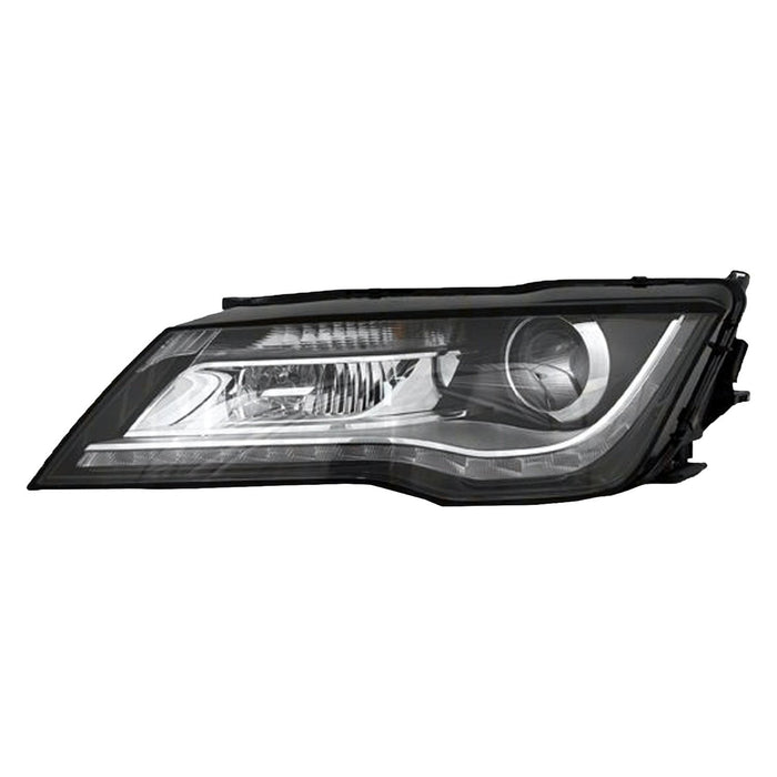 2012-2018 Audi A7 Quattro/S7 Driver Side Headlight Assembly Xenon W/O Cornering Lamps Composite - AU2502188-Partify-Painted-Replacement-Body-Parts