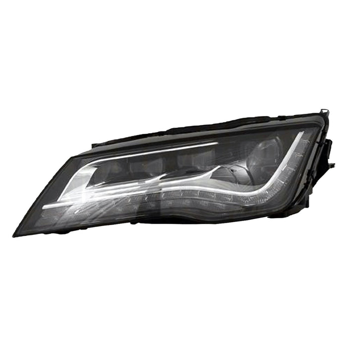 2012-2015 Audi A7 Quattro/S7 Driver Side Headlight Assembly Led Composite - AU2502189-Partify-Painted-Replacement-Body-Parts