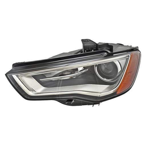 2015-2016 Audi A3/S3 Driver Side Headlight Assembly Xenon W/O Curve Lighting Composite - AU2502191-Partify-Painted-Replacement-Body-Parts