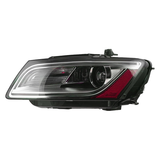 2013-2017 Audi Q5/SQ5 Driver Side Headlight Assembly Bi-Xenon W/Curve Lighting Composite - AU2502193-Partify-Painted-Replacement-Body-Parts