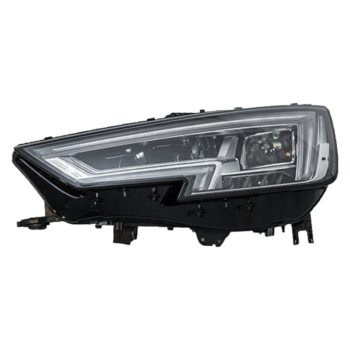 2017-2019 Audi A4/A4 allroad/S4 Driver Side Headlight Assembly Led Composite - AU2502204-Partify-Painted-Replacement-Body-Parts