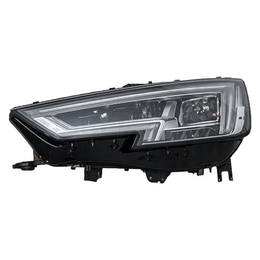 2017-2019 Audi A4/A4 allroad/S4 Driver Side Headlight Assembly Led Composite - AU2502204-Partify-Painted-Replacement-Body-Parts