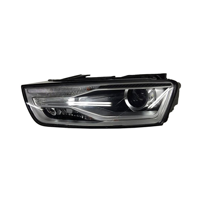 2016-2018 Audi Q3 Driver Side Headlight Assembly Xenon Composite - AU2502205-Partify-Painted-Replacement-Body-Parts