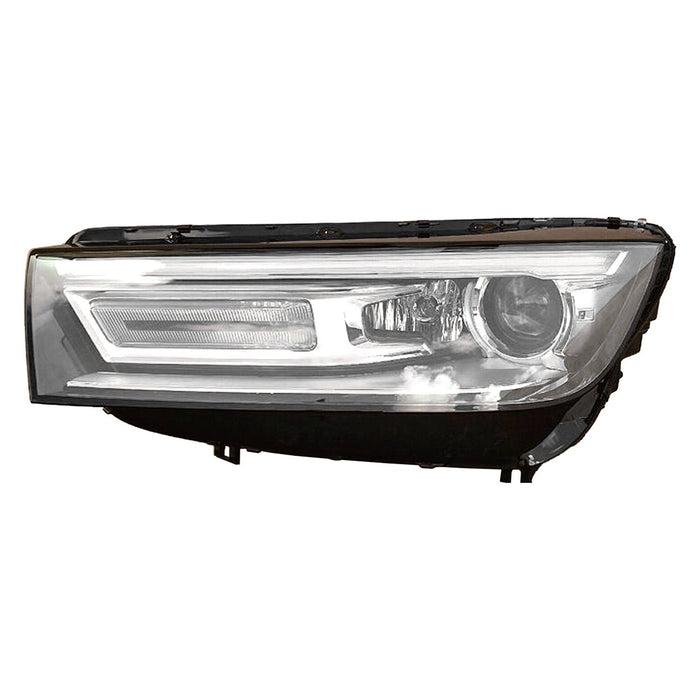 2018-2020 Audi Q5/SQ5 Driver Side Headlight Assembly Xenon Composite - AU2502206-Partify-Painted-Replacement-Body-Parts