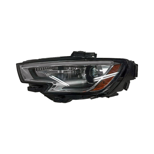 2017-2020 Audi A3/S3 Driver Side Headlight Assembly Xenon Composite Convertible/Sedan - AU2502207-Partify-Painted-Replacement-Body-Parts