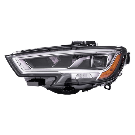 2017-2020 Audi A3/S3 Driver Side Headlight Assembly Led Composite Convertible/Sedan - AU2502209-Partify-Painted-Replacement-Body-Parts