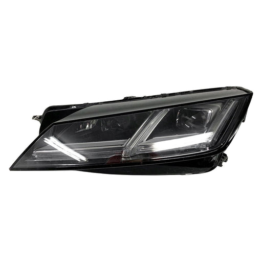2016-2021 Audi TT Quattro Driver Side Headlight Assembly Led From 6-29-15 Composite Convertible/Coupe - AU2502210-Partify-Painted-Replacement-Body-Parts