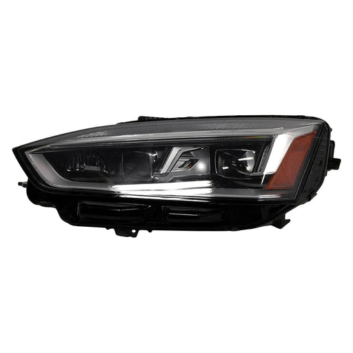 2018-2020 Audi A5 Quattro Driver Side Headlight Assembly Led Composite Convertible/Coupe - AU2502212-Partify-Painted-Replacement-Body-Parts