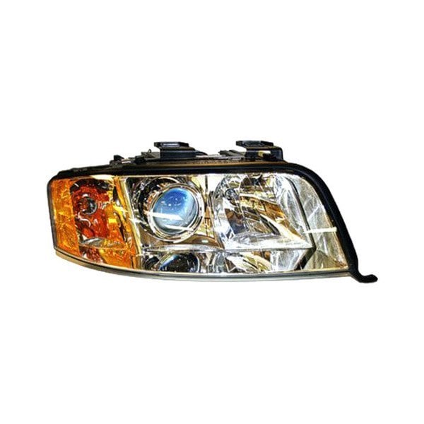 2002-2004 Audi A6 Passenger Side Headlight Assembly Halogen Composite 3L V6 FWD - AU2503115-Partify-Painted-Replacement-Body-Parts