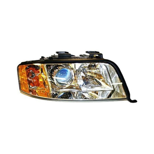 2002-2004 Audi A6 Passenger Side Headlight Assembly Halogen Composite 3L V6 FWD - AU2503115-Partify-Painted-Replacement-Body-Parts