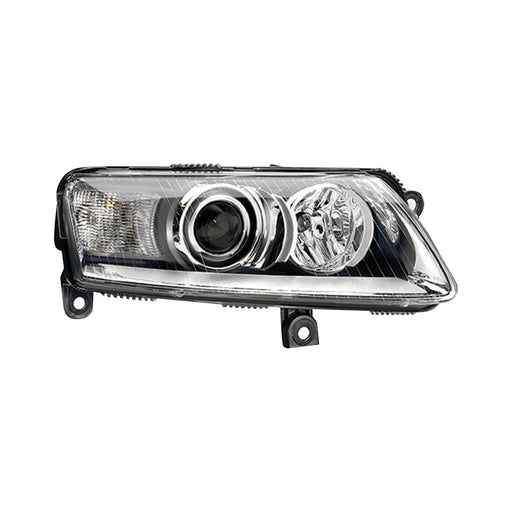 2005-2008 Audi A6 Passenger Side Headlight Assembly W/Hid Lamp W/O Auto Level W/O Igniter/Bulb From Ch# 5125001 Composite 4 Door Sedan - AU2503121-Partify-Painted-Replacement-Body-Parts