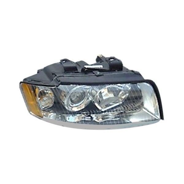 2003-2005 Audi A4 Passenger Side Headlight Assembly Gen 2 From Vin 3281971 W/Xenon Bulb Composite - AU2503126-Partify-Painted-Replacement-Body-Parts