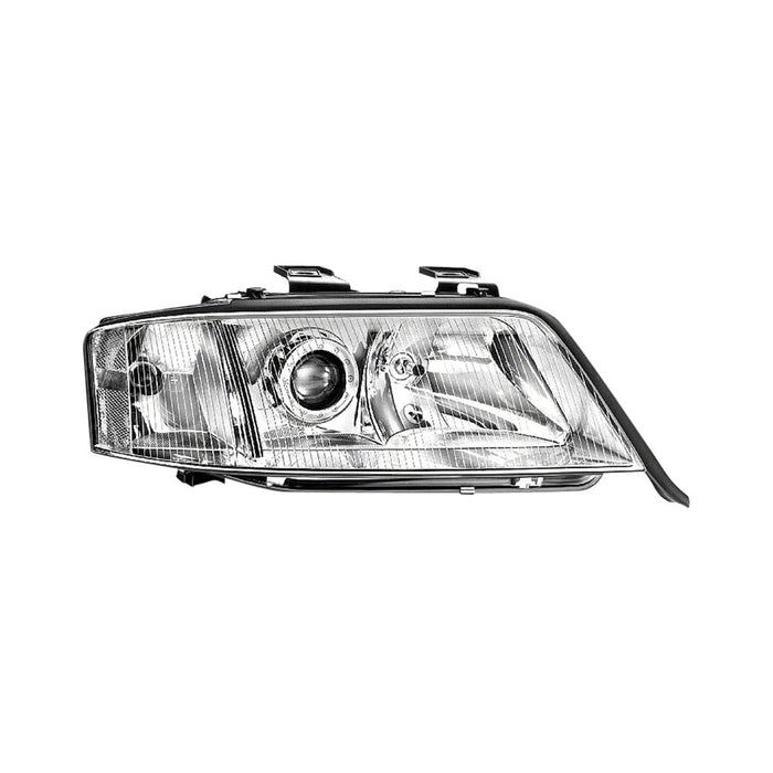 1998-2001 Audi A6 Passenger Side Headlight Assembly W/Xenon Bulb Composite 2.8L V6 FWD - AU2503133-Partify-Painted-Replacement-Body-Parts