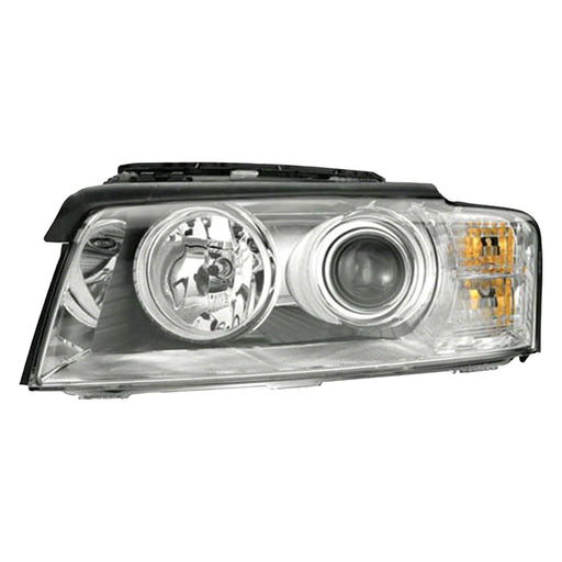 2004-2007 Audi A8 Quattro/S8 Passenger Side Headlight Assembly Xenon Composite - AU2503137-Partify-Painted-Replacement-Body-Parts