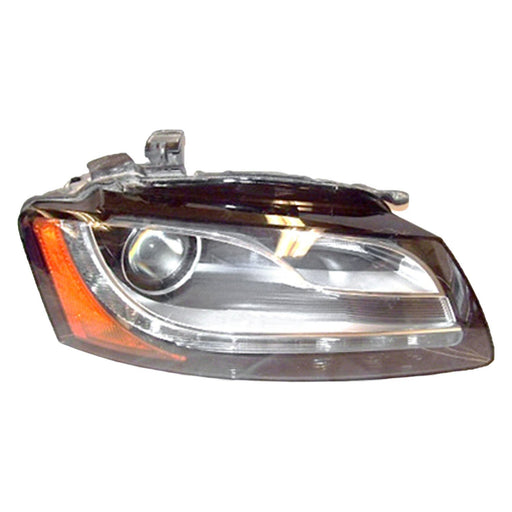 2008-2012 Audi A5 Quattro/S5 Passenger Side Headlight Assembly Xenon W/O Curve Lighting Composite Convertible/Coupe - AU2503161-Partify-Painted-Replacement-Body-Parts