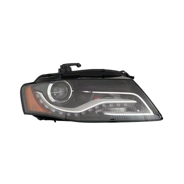 2010-2012 Audi A4/S4 Passenger Side Headlight Assembly Xenon W/O Curve Lighting From 6-21-10 Composite Sedan - AU2503163-Partify-Painted-Replacement-Body-Parts