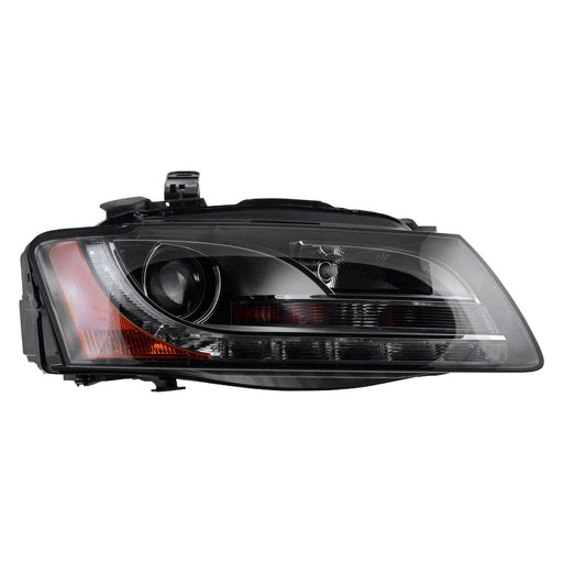 2008-2012 Audi A5 Quattro/S5 Passenger Side Headlight Assembly Xenon W/Curve Lighting Composite Coupe - AU2503164-Partify-Painted-Replacement-Body-Parts