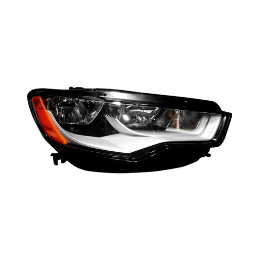 2012-2018 Audi A6/S6 Passenger Side Headlight Assembly Halogen Composite - AU2503171-Partify-Painted-Replacement-Body-Parts