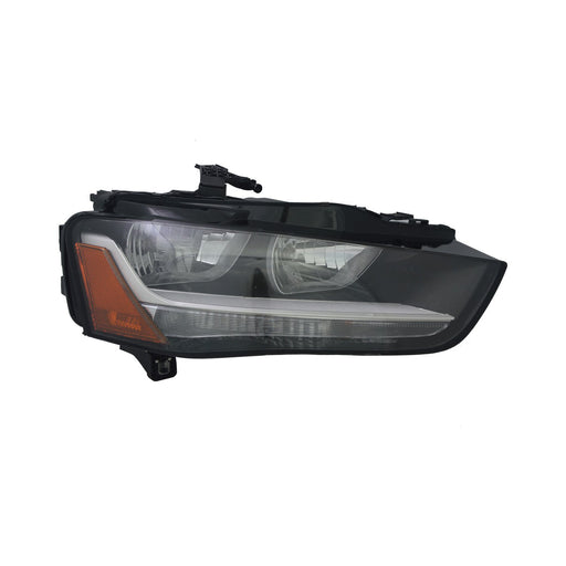 2012-2016 Audi A4/allroad/S4 Passenger Side Headlight Assembly Halogen From 5-12 Composite - AU2503175-Partify-Painted-Replacement-Body-Parts