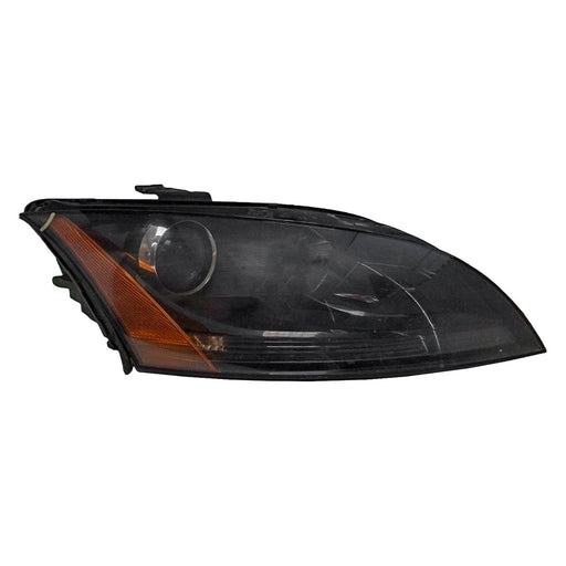 2008-2014 Audi TT Quattro Passenger Side Headlight Assembly Halogen W/Red Tail Lamp Lens Composite - AU2503180-Partify-Painted-Replacement-Body-Parts